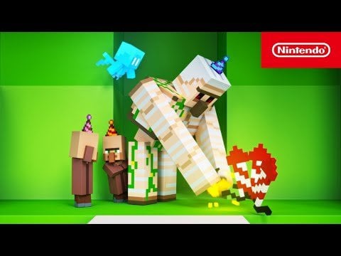 15 Days of Minecraft – Announce Trailer – Nintendo Switch