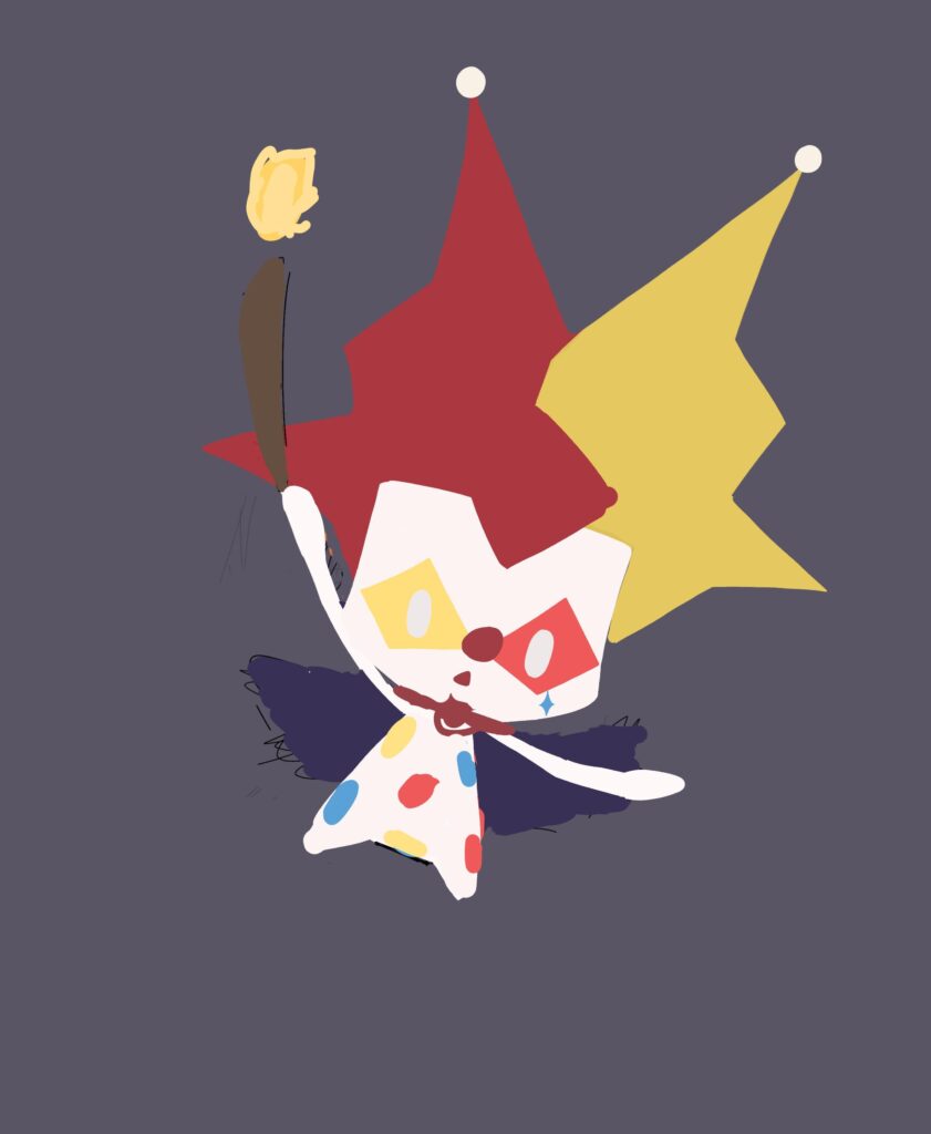 Clown jr. Mime jr. Convergent species