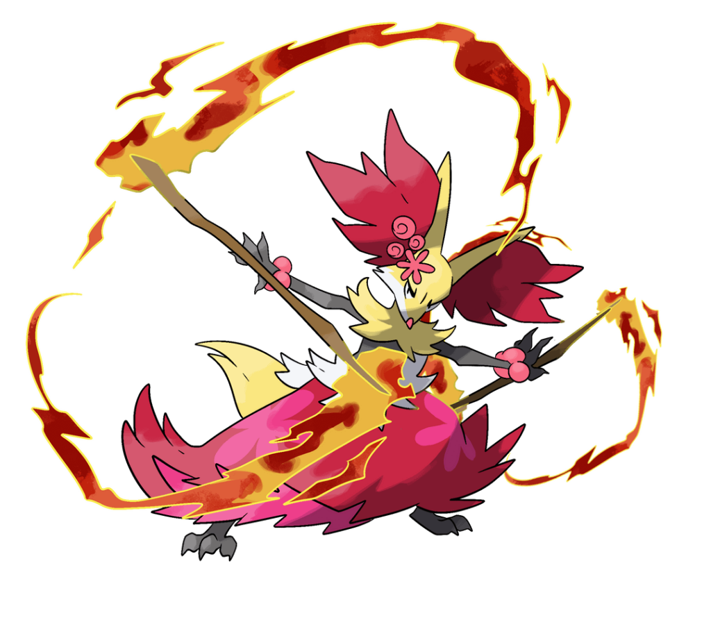Three starters in Alola have been found to evolve into regional forms! Meet the first: Alola Delphox! Art I commissioned from OnduRegion