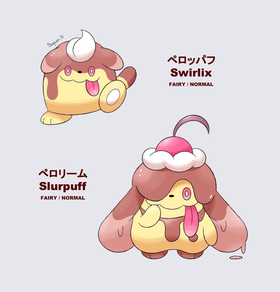 Regional Swirlix and Slurpuff