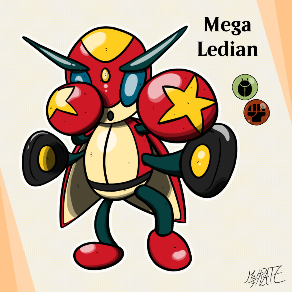 My take on Mega Ledian