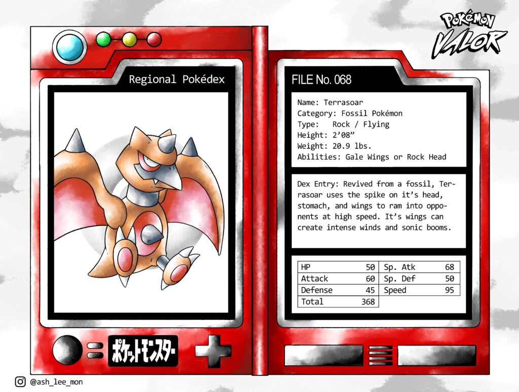 Terrasoar: The Fossil Pokemon