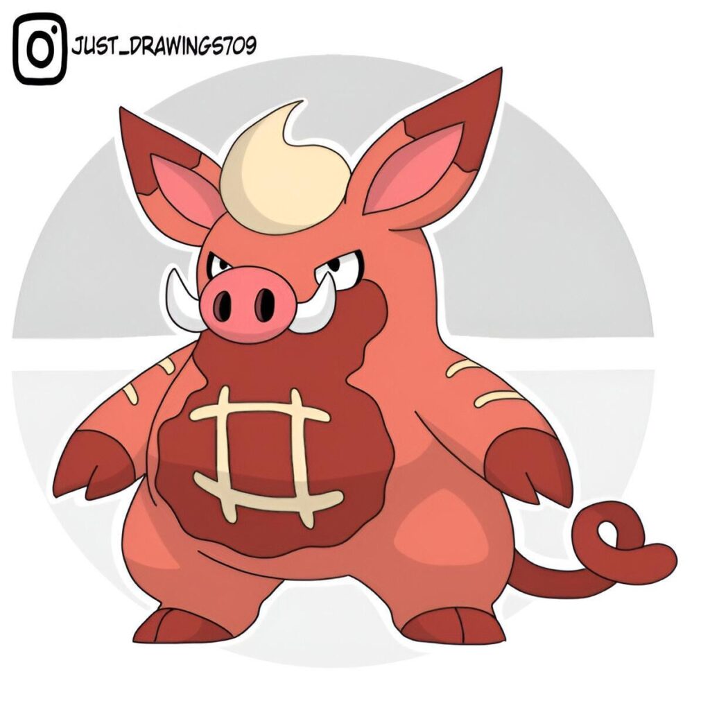 Boaroast: The Fire-Boar Pokemon