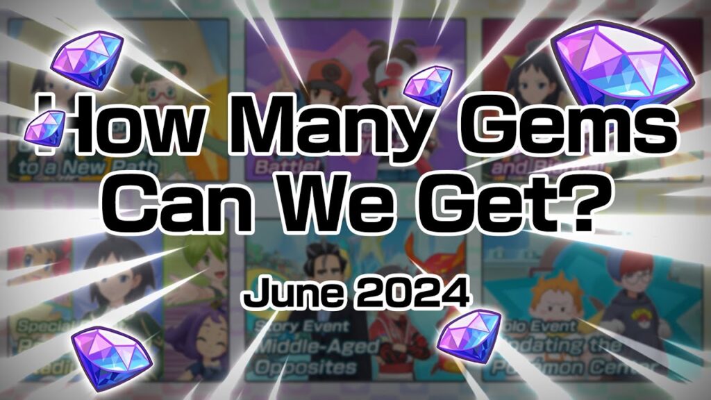 [Pokemon Masters EX] HOW MANY GEMS CAN WE GET? (June 2024)