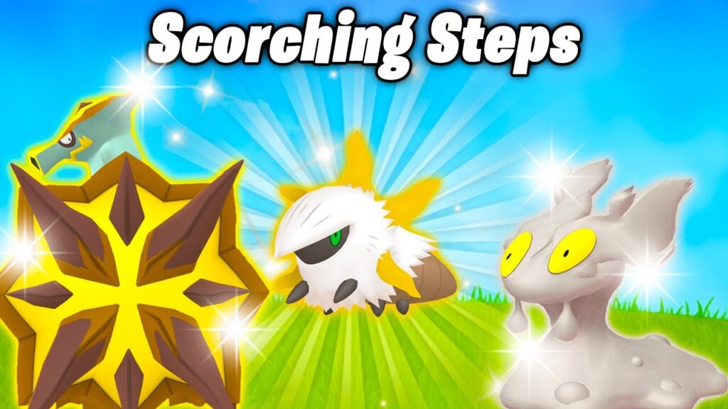THIS WILL BE THE RAREST SHINY HATCH EVER IN POKEMON GO! Shiny Larvesta Release / Scorching Steps