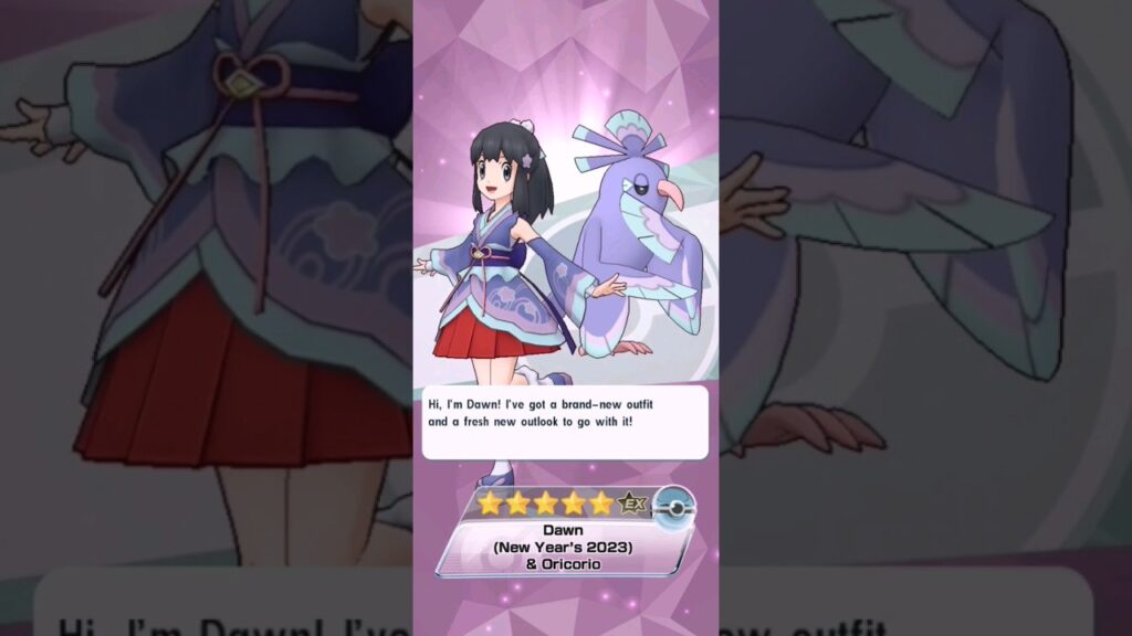 Pokemon Masters EX: Getting New Year 2023 Idol Dawn