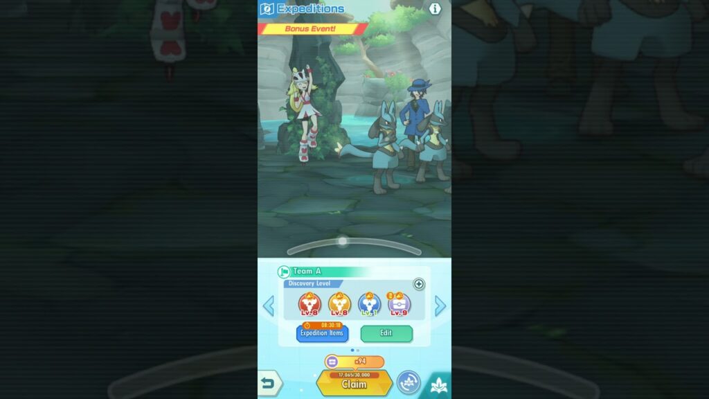Pokemon Masters EX Bonus Event Lucario Trio