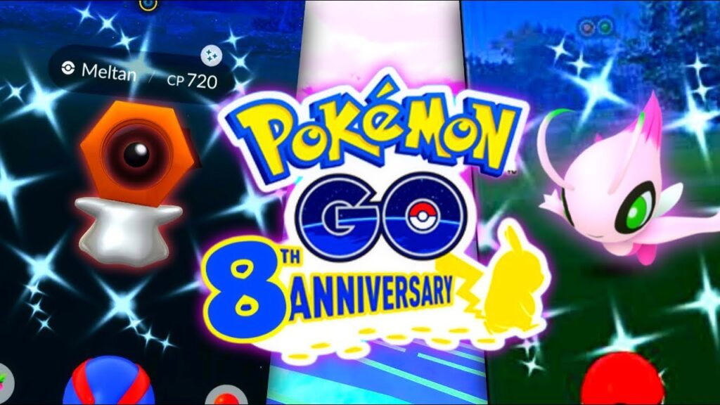 *LEAKED SHINY MYTHICAL 8TH ANNIVERSARY EVENT* in Pokemon GO