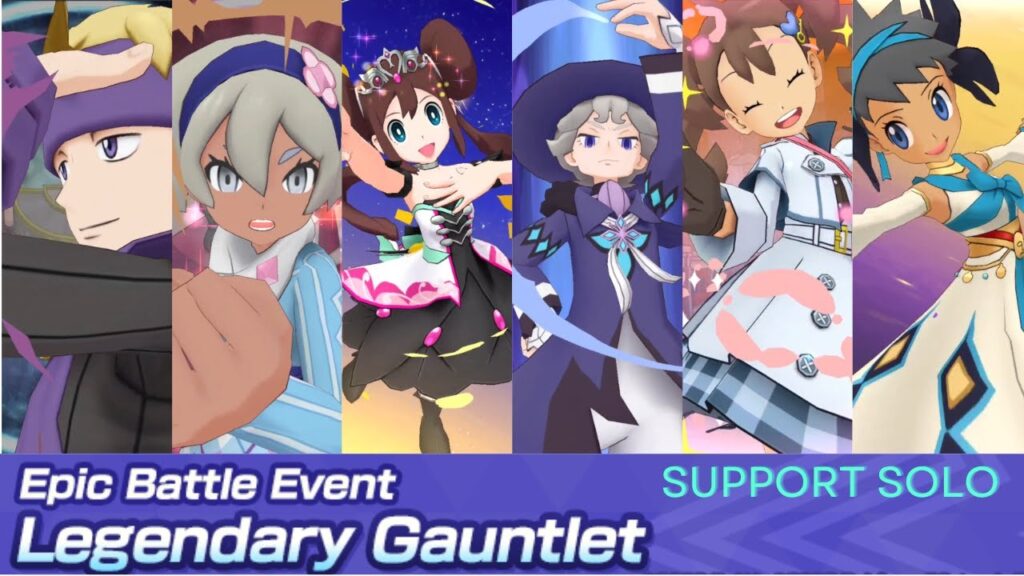 8 More SUPPORT Solos in Legendary Gauntlet 15 [Pokemon Masters EX]
