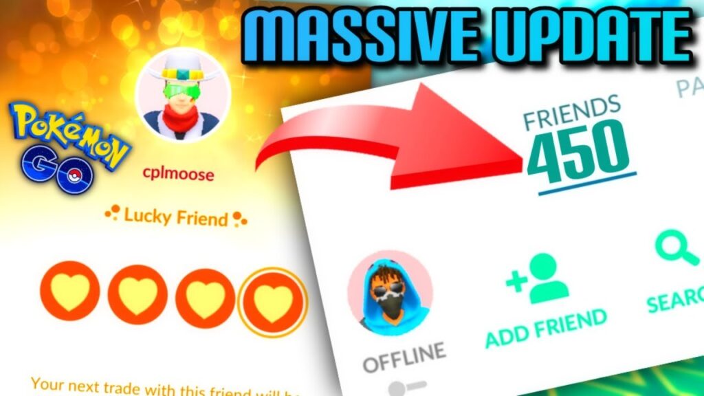 *NIANTIC INCREASED FRIENDS LIST TO 450* but there's a catch & a little bit of an issue in Pokemon GO