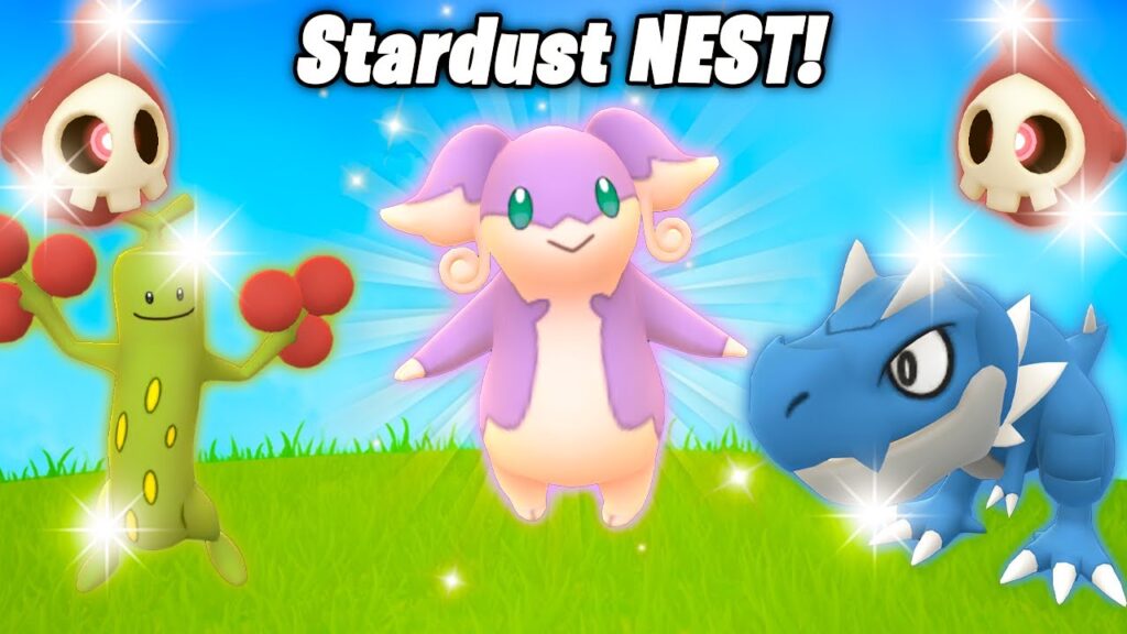 NEW STARDUST NESTS FOUND IN POKEMON GO! Catch LOTS of Audino / New Nesting Pokemon