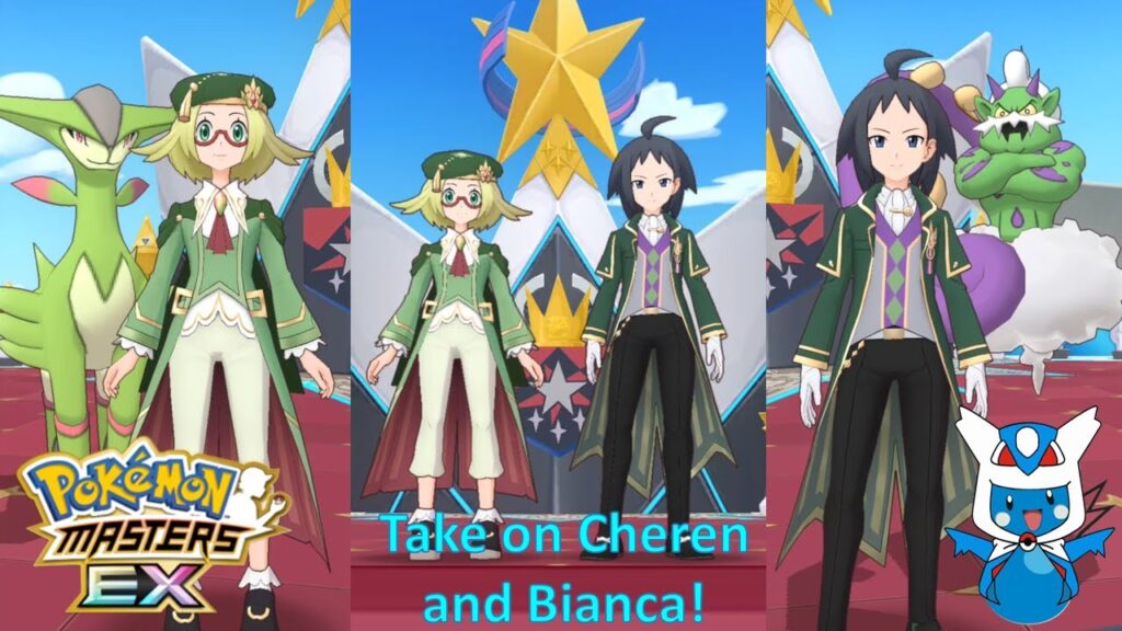 Pokemon Masters EX:  Take on Cheren and Bianca - Neo Champion Cheren and Neo Champion Bianca Battles