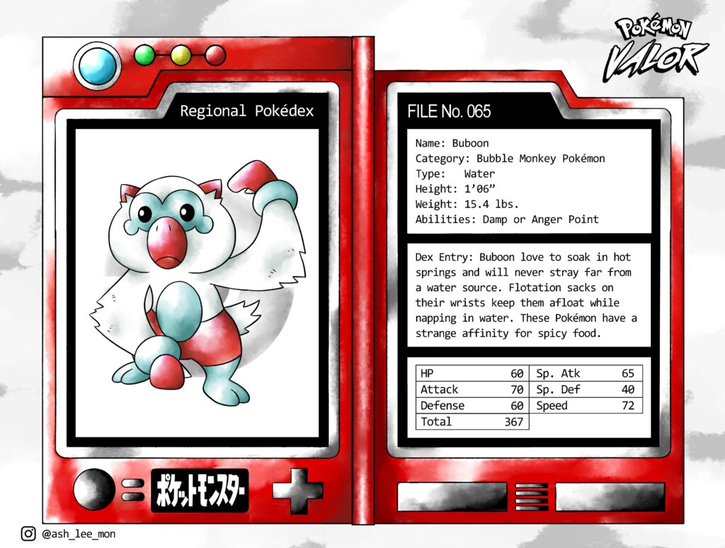 Buboon: The Bubble Monkey Pokemon