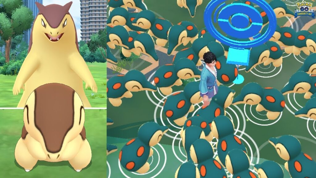 Cyndaquil Comm Day Classic in Pokemon GO! Blast Burn Legacy Returns