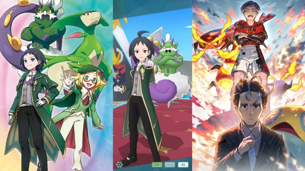 Pokemon Masters EX: VS Neo Champions Cheren and Bianca