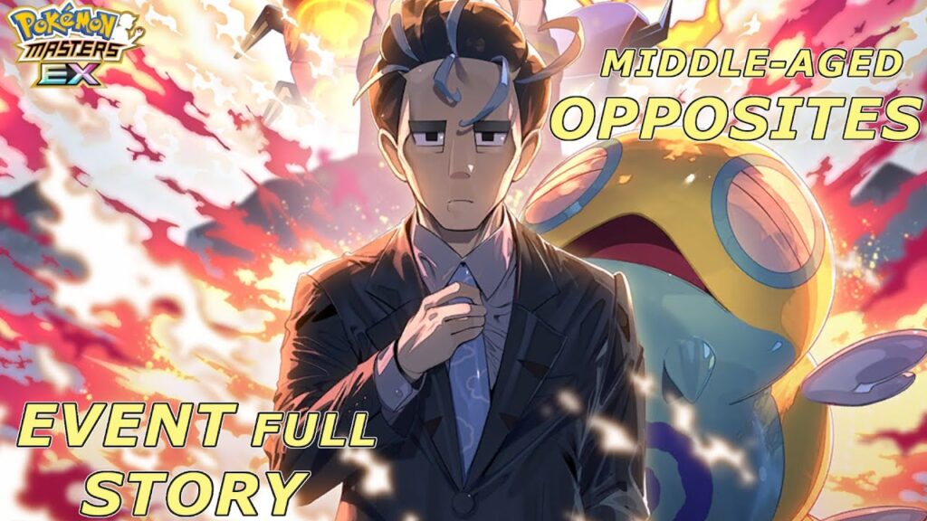 Pokemon Masters EX - Middle-Aged Opposites Larry & Kabu Event FULL Story