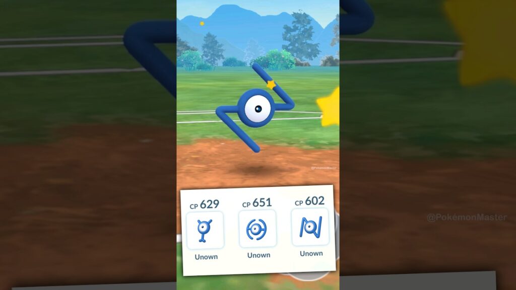 Pokemon GO, But I Only use Shiny Unown!