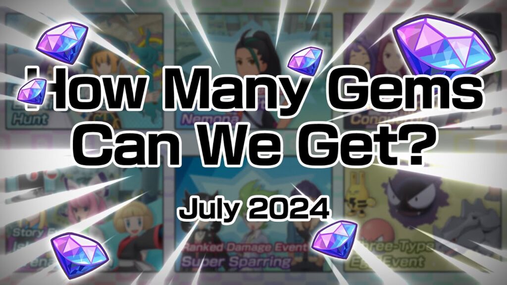 [Pokemon Masters EX] HOW MANY GEMS CAN WE GET? (July 2024)