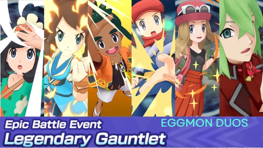 13 More Eggmon Duos In Legendary Gauntlet 15 [Pokemon Masters EX]