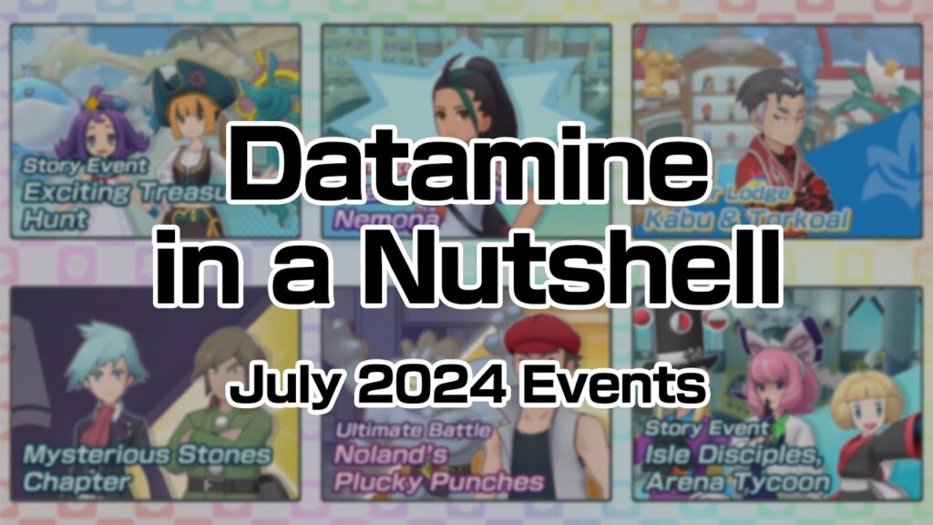 [Pokemon Masters EX] DATAMINE IN A NUTSHELL (July 2024 Events)