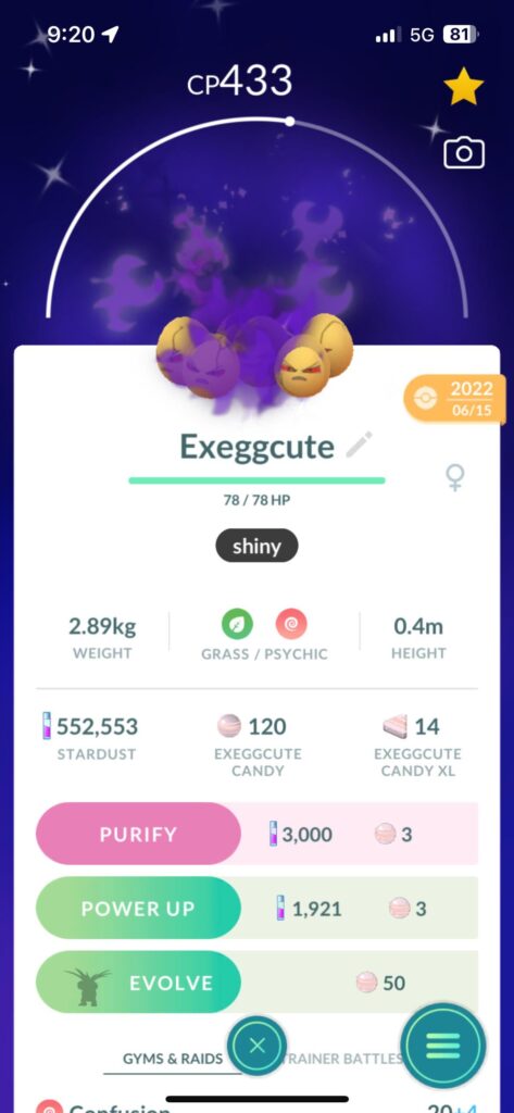 Rare shiny or common?