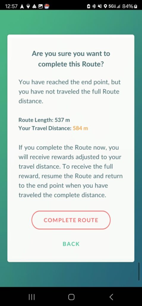 Every single route... math not mathing