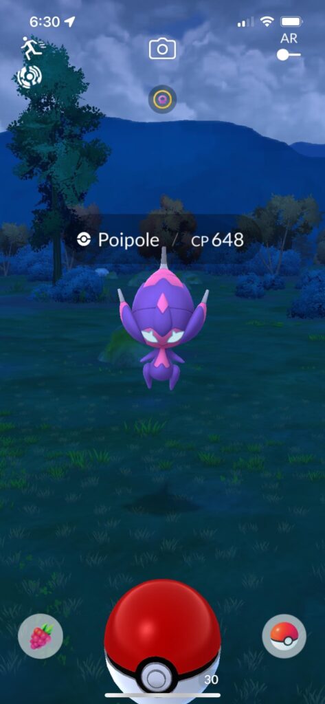 Definitely normal to see a poipole in the wild…
