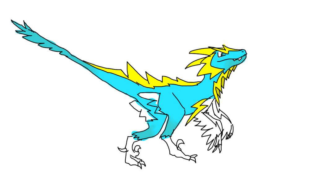 Guess what this (unfinished) fakemon is based on