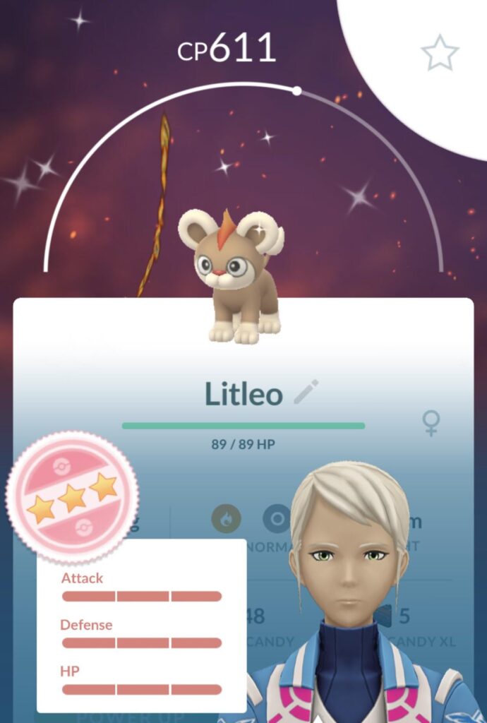 First Hundo after 35 levels