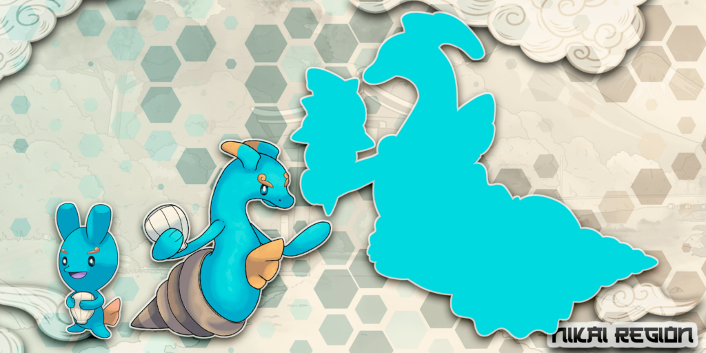 This Week I'm Posting the Horagai Pokémon Final Evolution - Shussebora (Yokai) Fakémon - @nikairegion