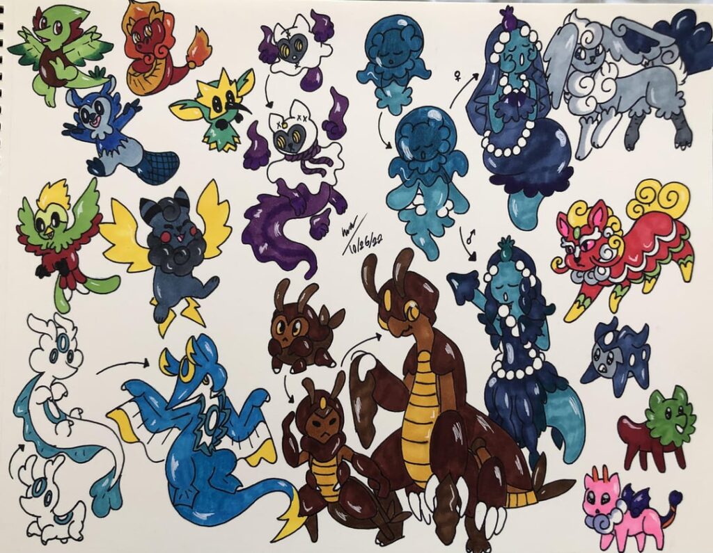 I draw Fakemon sometimes
