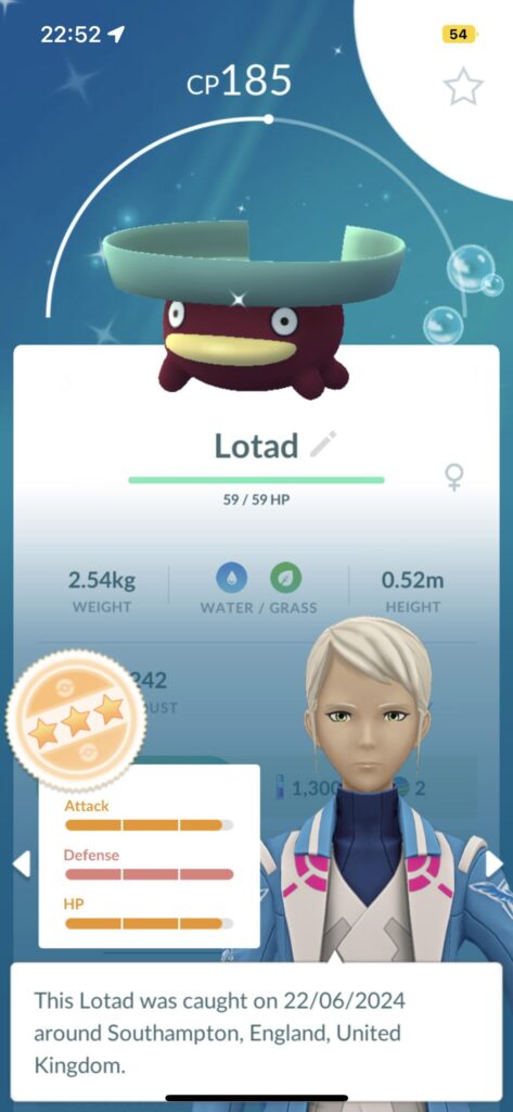 Just found an unsustainable shiny, imo cooler than all the green and pink ones.