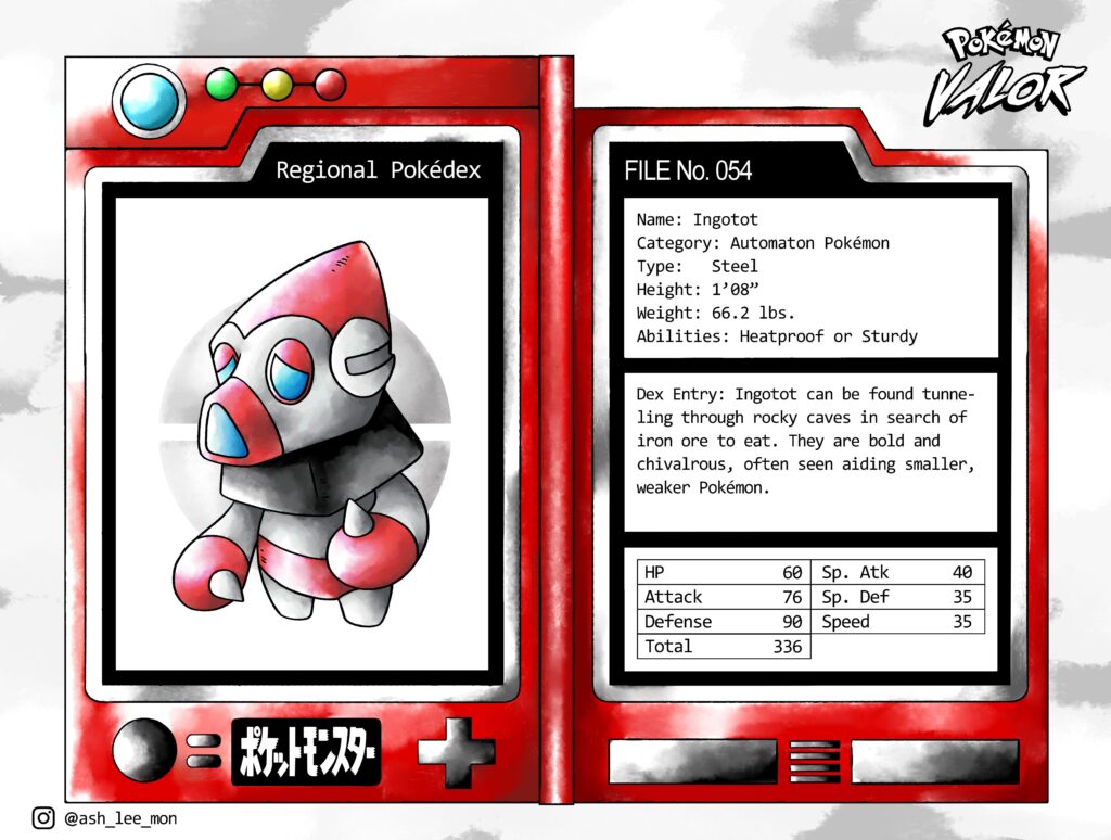 Korea Inspired Fakemon Regional Steel Type