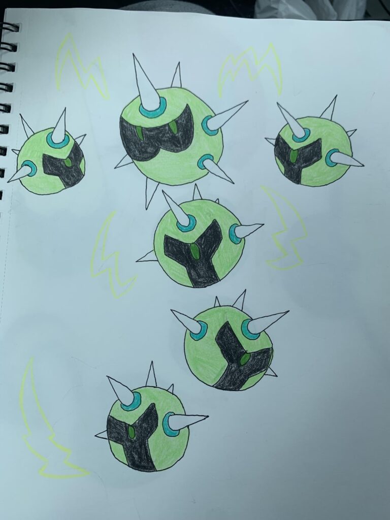 Convergent and evolved form of Falinks based on Computer Viruses. The Electric/Bug Type Fauxlinks and Trojam.