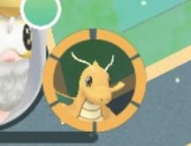Just a coincidence, or is the poffin buddy ring color the same as Dragonite on purpose?