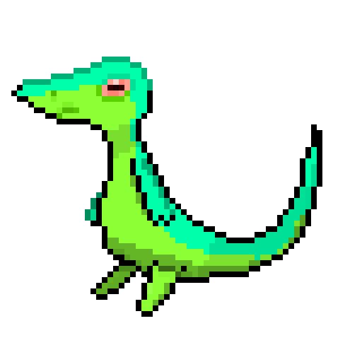 I made a 50% more realistic snivy