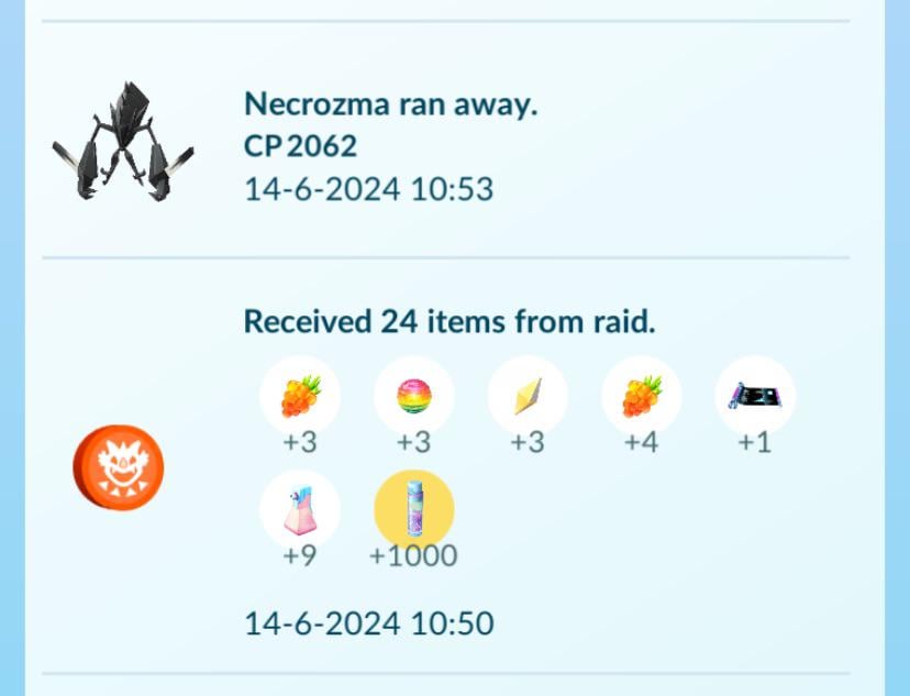 My one remote raid pass and this happens..