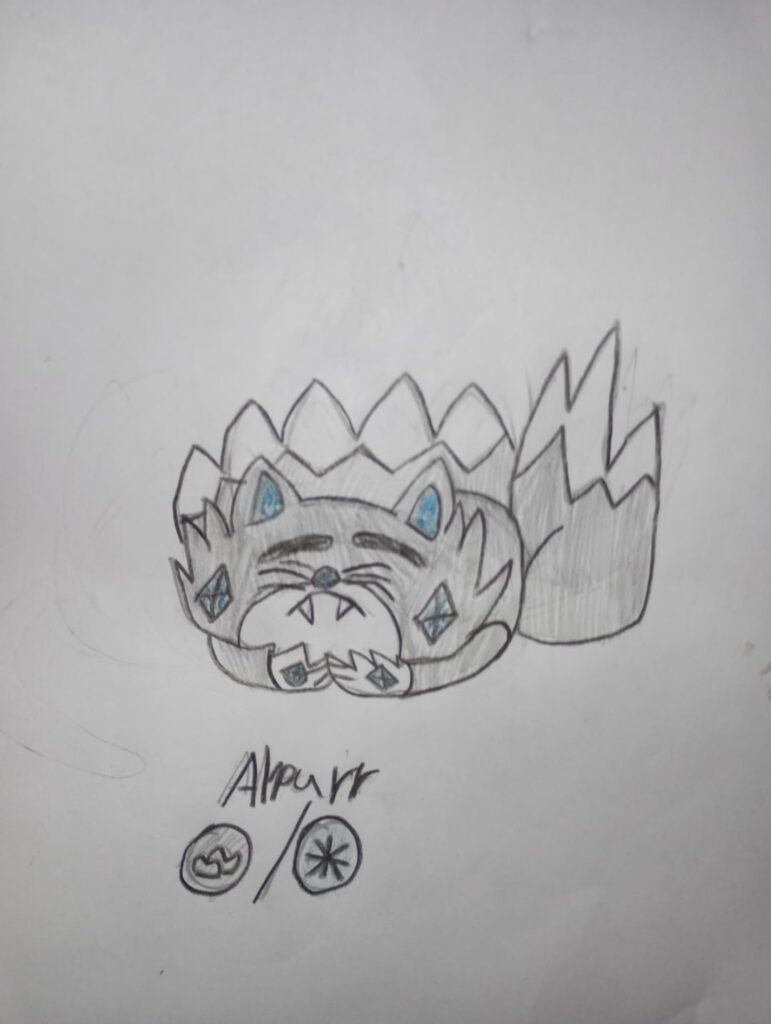 Regional cat fakemon for my Naliati region