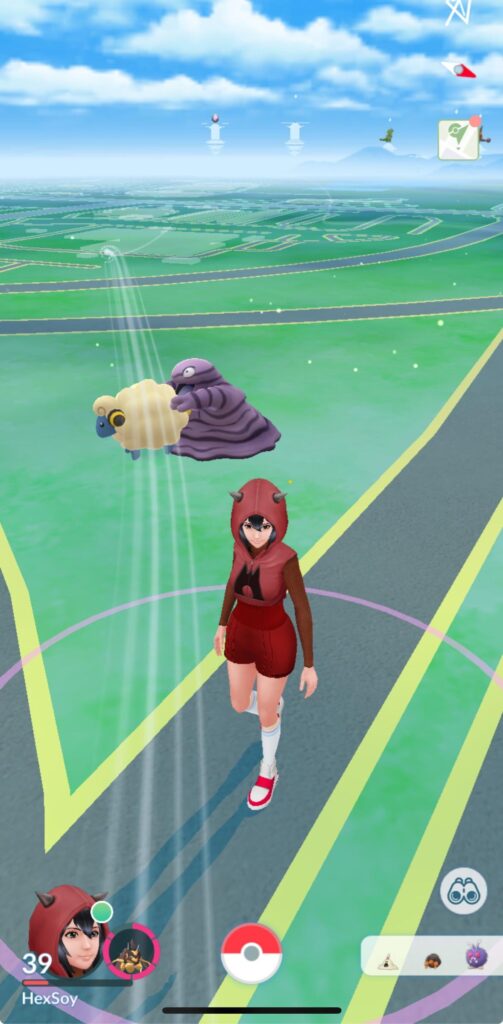 What the heck is Grimer doing to Mareep? 😂