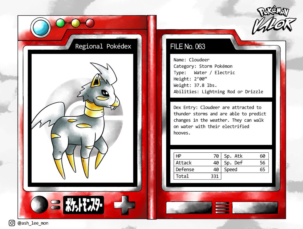 Cloudeer: The Storm Pokemon