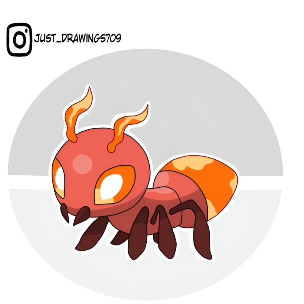 Flant: The Flame Ant Pokemon