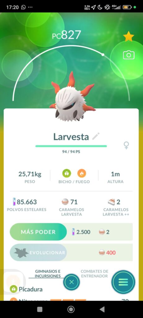 Just hatched my first larvesta after 4 years of playing. Ask me anything.