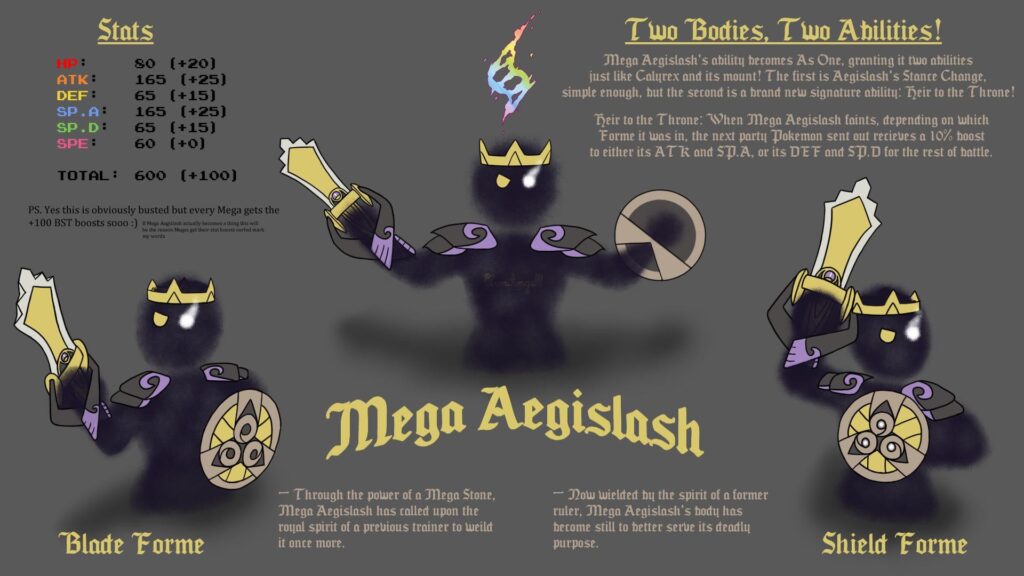 Mega Aegislash Concept