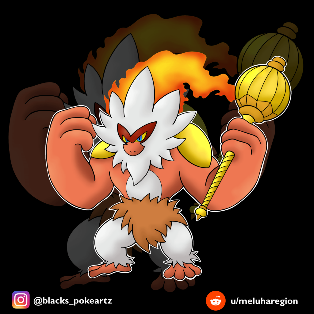 Meluhan Infernape (OC)