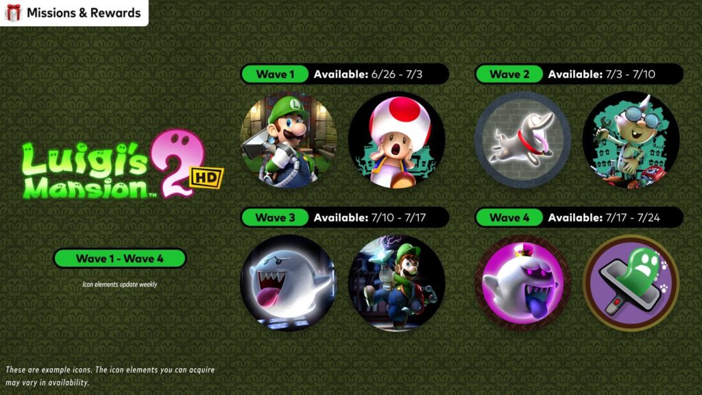 Luigi’s Mansion 2 HD NSO Icons are now Available!