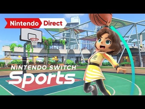 Nintendo Switch Sports: Basketball Trailer