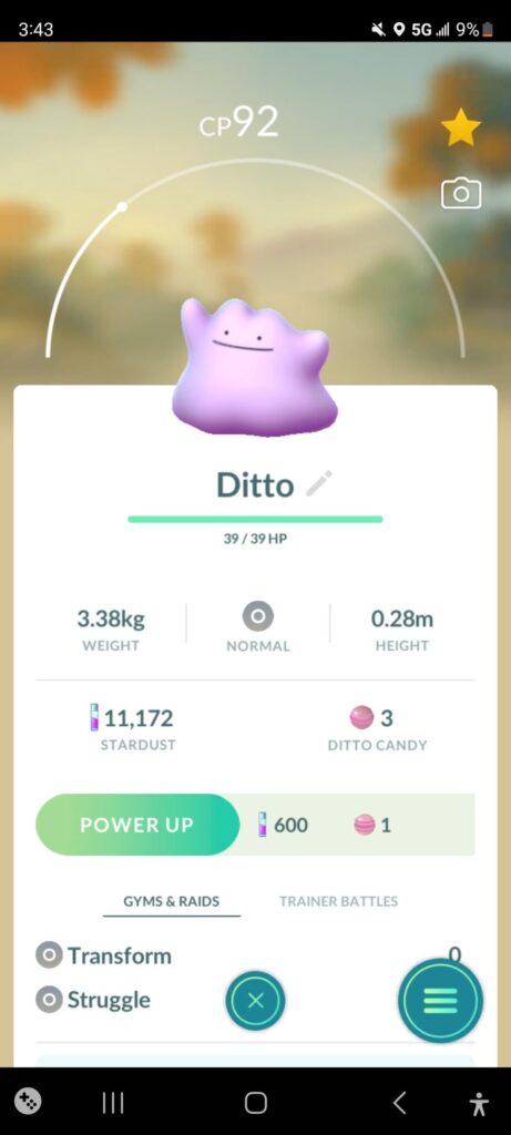 I GOT ONE! I GOT A DITTO