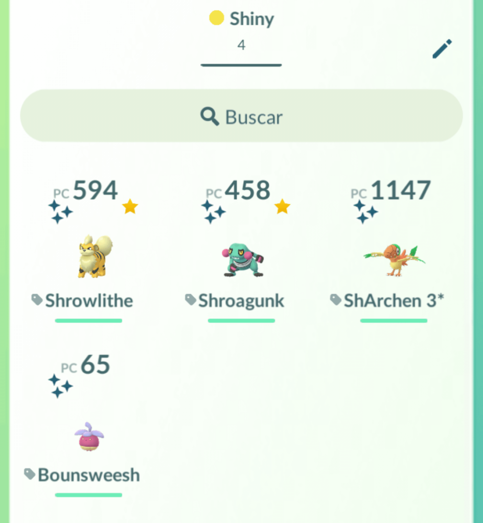 The shynies i have so far