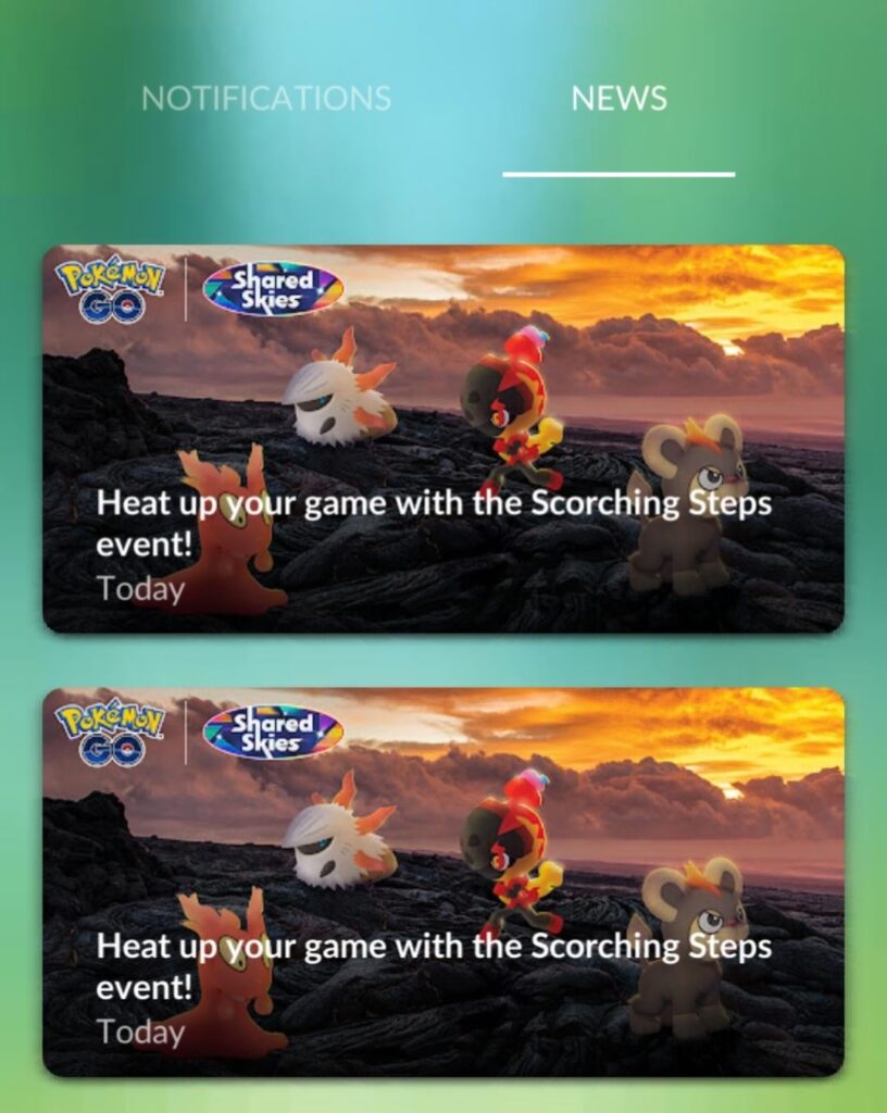 Why did it give me two exactly same news?