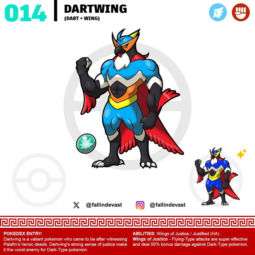 Early Route Regional Bird Fakemon